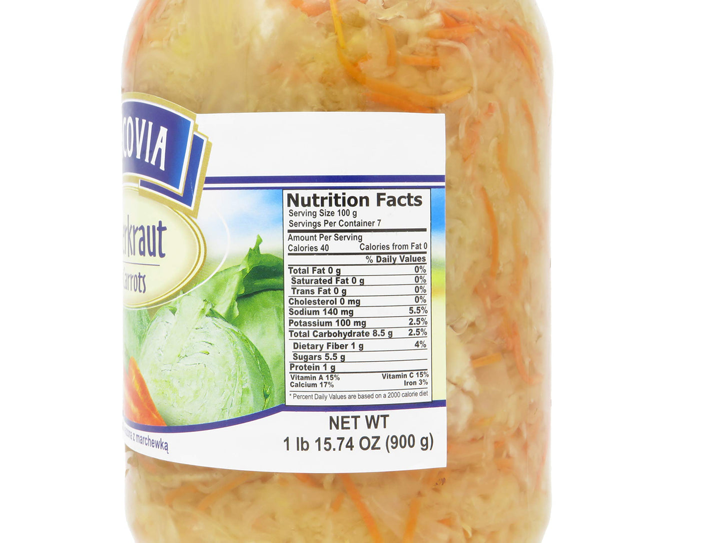 Cracovia Sauerkraut & Carrot (31.74Oz)