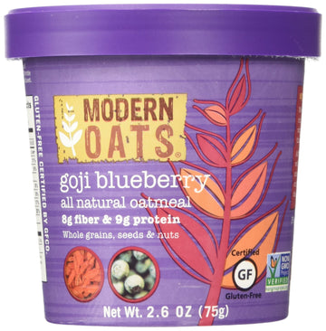 Modern Oats Goji Blueberry Oatmeal, 2.6 Oz