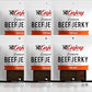 Enjoy Beef Jerky Teriyaki, All Natural 3Oz (Pack Of 6)