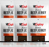 Enjoy Beef Jerky Teriyaki - All Natural Beef Jerky - 3oz Pack of 6