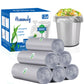1.2 Gallon Trash Can Liners,300Counts,Small Grey Garbage Bags,Extra Strong 1 2 Gal Trash Bag,Fit 4.5-6 Liters Trash Bin Liners F