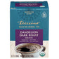 Teeccino Dandelion Dark Roast Herbal Tea - Caffeine Free, Organic, 10 Count