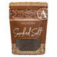 SaltWorks Artisan Hickory Smoked Sea Salt, 3 Ounce Zip-Top Pouch, Light to Medium Brown
