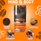 Mushroom Ground Coffee W/ Ultra Concentrated 30:1 Organic Lion'S Mane, Reishi, Cordyceps - 0 Sugar, No Preservatives, Non-Gmo -