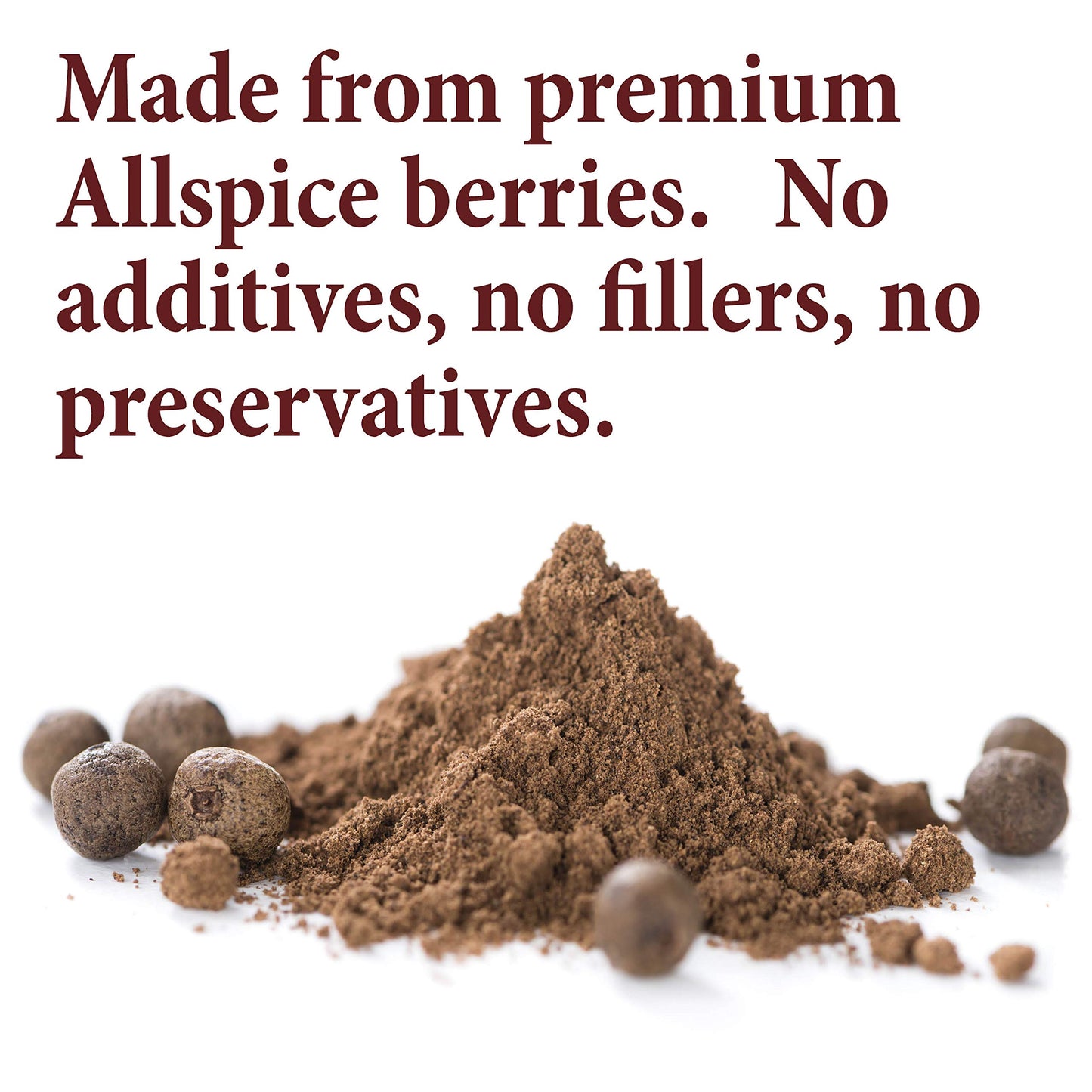 The Spice Way Allspice - Ground (4 Oz) A Multipurpose Berry Powder For Curries, Sauces, Soups And Even Pastries