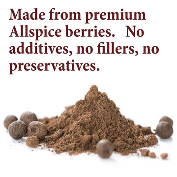 The Spice Way Allspice - Ground (4 Oz) A Multipurpose Berry Powder For Curries, Sauces, Soups And Even Pastries