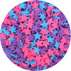 NCS Blue, Purple and Pink Star Edible Sprinkles, 8 ounces - Great for Cupcakes, Cookies, Cakes, Cakes Pops