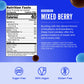 Cambie Sugar Free Mixed Berry Hard Candy - 1 lb Low Calorie Keto Friendly Snacks, Individually Wrapped, Resealable Pouch