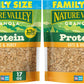 Nature Valley Protein Granola, Oats and Honey, Family Size, Resealable Bag, 17 OZ (Pack of 2)