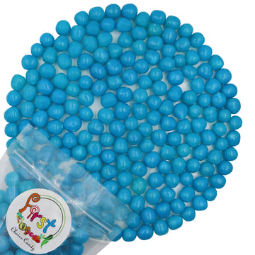 Sour Chewy Fruit Candy Balls (Blue Raspberry, 1 Pound)