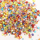Edible Rainbow Sprinkles Candy Baking Edible Cake Decorations Cupcake Toppers 120G/ 4.2Oz