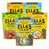 ELLAS FLATS Variety All Seed Savory Crisps - Gluten Free, Vegan, 4.8 oz (Pack of 5)