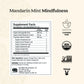 Yogi Tea Mandarin Mint - Organic Herbal Tea with Ashwagandha & Reishi - 16 Bags per Pack (6 Pack)