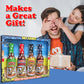 ASS KICKIN Hot Sauce Gift Set - Premium Gourmet Hot Sauce for Wings & Burritos - 4 Pack of 5 Fl Oz