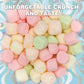 Fairyland Sweets Freeze Dried Candy Mallow Bites Rainbow - Fun, Crunchy Freeze Dried Marshmallows Mini Assorted Strawberry, Lemo