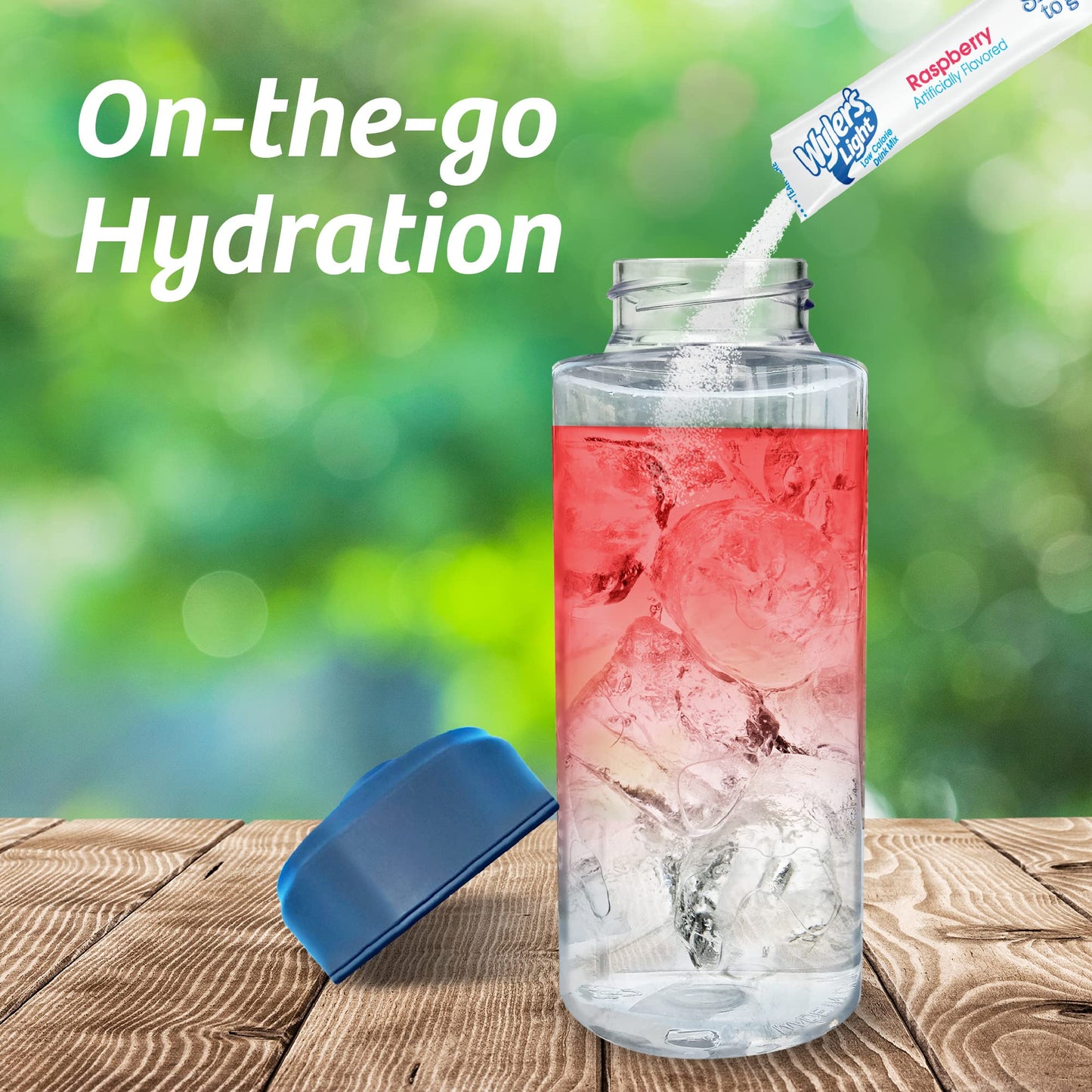 Wylers Cool Raspberry Singles to Go - 3 Boxes - 8 Packets Each