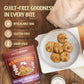 Manischewitz Hazelnut Chocolate Chip Macaroons, 10Oz | Coconut Macaroons | Resealable Bag | Dairy Free | Gluten Free Coconut Coo