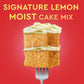 Duncan Hines Signature Perfectly Moist Lemon Supreme Cake Mix 15.25 Ounce (Packaging May Vary)