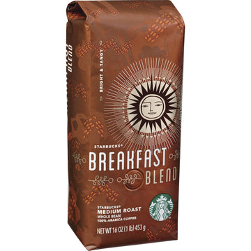 Starbucks Breakfast Blend, Whole Bean Coffee (1Lb)