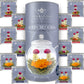 Teabloom Flowering Teas - 12 Assorted Berry Flavors - Premium Green Tea - 3.52 Ounce Pack