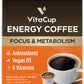 VitaCup Light Roast Coffee Pods, Recyclable Single Serve, Compatible with K-Cup Brewers, 64 Count