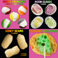 Space Age Snacks UFO Pack - 9 Premium Freeze Dried Candies - Cosmic Crunchies, Moon Clouds, Space Sharks, Alien Tongues, Lemon Stars