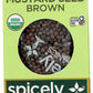Spicely Organic Mustard Seeds Brown Whole 0.60 Ounce Ecobox Certified Gluten Free