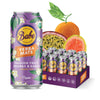 Babe Beverages Organic Yerba Mate Energy Drinks, 150mg Caffeine, Passion Fruit Orange Guava, 12x16oz Cans