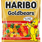 Haribo Goldbears, Gummi Candy, 5 Oz Bags (12 Packs) Assorted Flavors