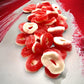 Enhanced Strawberry Rings -1.5 Lbs Delicious Strawberry Flavor Soft Sweet Gummy Rings In Resealable Bag, Perfect For Snacks, Parties And Gifts - Indulgent Strawberry Gummy Rings For Sweet Tooth Cravings For Kids And Mature-Themeds(24 Oz)