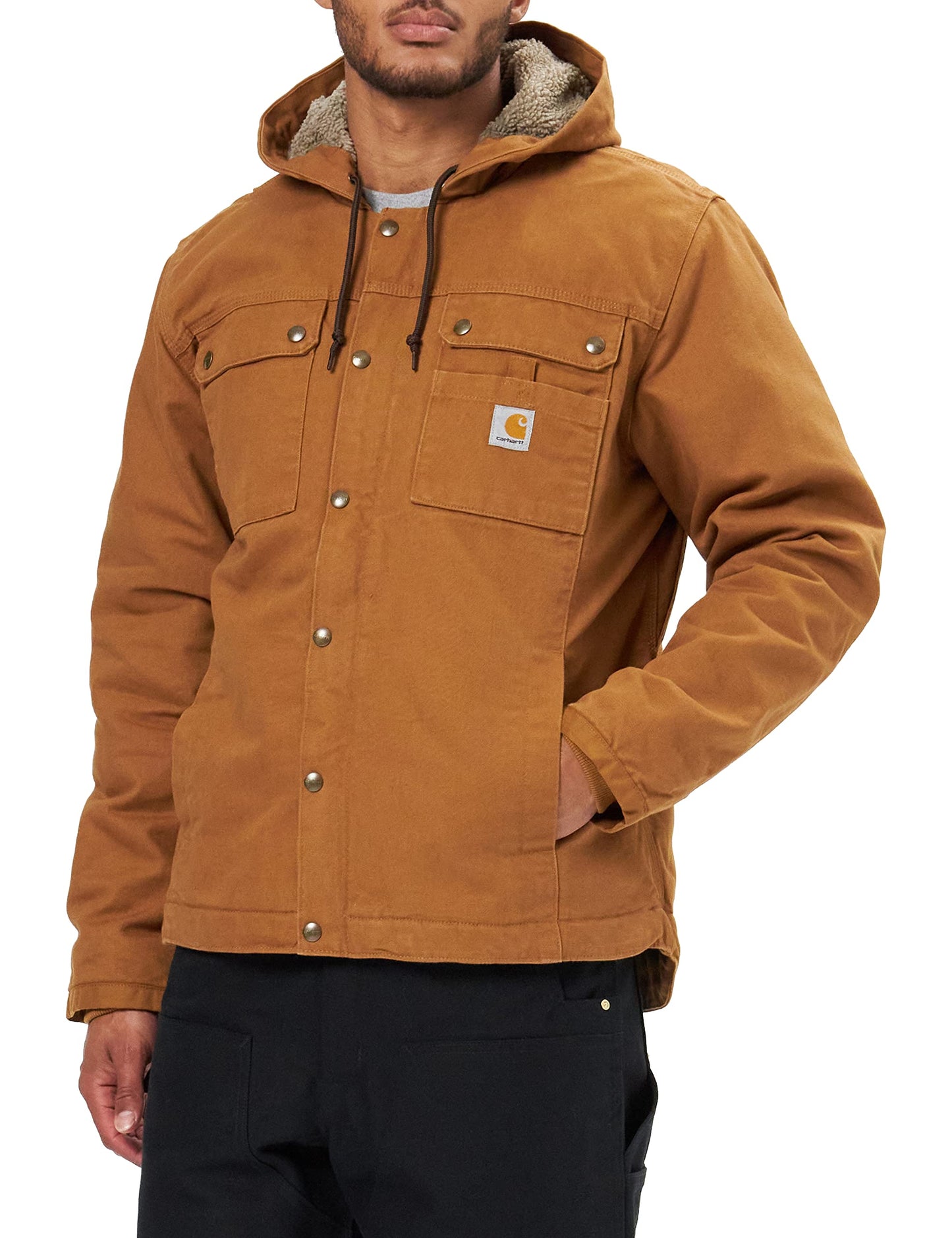 Carharttmensbartlett Jacket (Big  Tall)Carhartt Brownmedium Tall