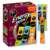 4C Energy Rush Drink Mix, Pack of 2 Boxes, 18 Packets Each, 36 Servings, 6 Orange, 6 Berry, 6 Citrus, Net Wt. 