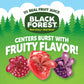 Black Forest Juicy Burst Fruit Snacks, Berry Medley, 0.8 Ounce Pouches, 22 Count