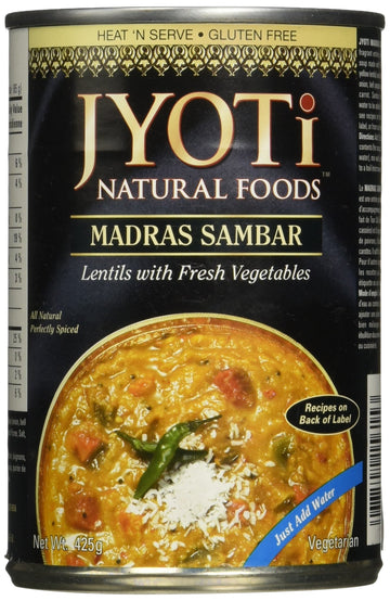 Jyoti Madras Sambar Lentils & Vegetables (12X15 Oz)