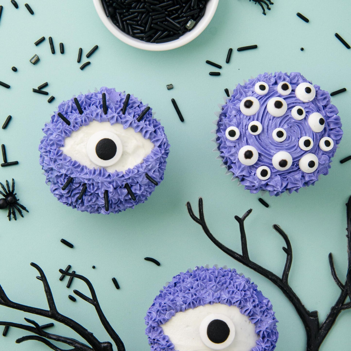 Sweets Indeed Halloween Eyeball Tacklebox - Assorted Candy Eyeballs for Baking & Decorating, 2.53 oz, Candy Eyeball Tacklebox