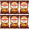 Osem Bamba Hazelnut Cream Peanut Butter Snacks, All Natural, 2.1oz Bag (Pack of 6)