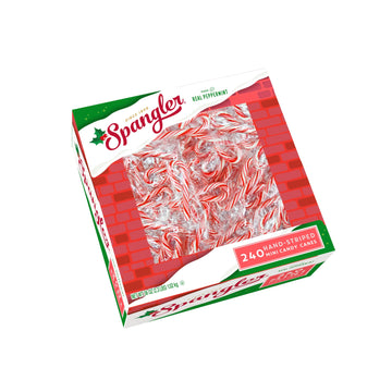 Spangler Red And White Peppermint Mini Canes 240 Count Box