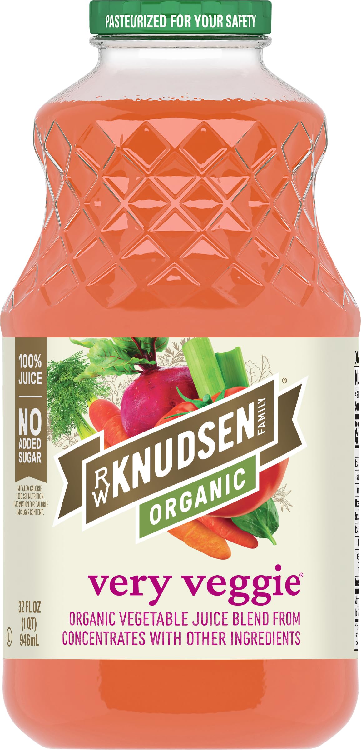 RW Knudsen, Organic Very Veggie Juice, 32oz