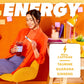 PURE KICK Energy Singles To Go Drink Mix, Mango Acai Flavor, 72 Packets (12 Boxes, 6 Packets Each)