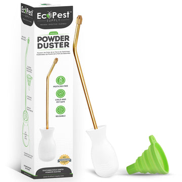 Diatomaceous Earth Powder Duster  Large Bulb Duster, Sprayer, And Applicator  Perfect For Organic Gardening And Eco-Friendly Pes