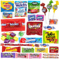 Bulk Candy Variety Pack - 2 Pound Care Package Assorted Box Mothers Day Basket , Snack Food Gift , Office Assortment Gift For Bi