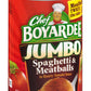 b'Chef Boyardee, Jumbo Spaghetti and Meatballs, 14.5-Ounce Can (Pack of 6)'