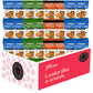 Pretzel Crisps Variety Pack - Bulk Assortment Snack Factory - Care Package Gift Box (24 Count)