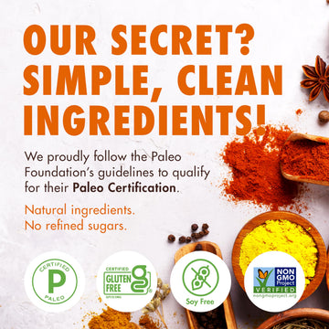 Kevin'S Natural Foods Paleo Simmer Sauce Variety Pack - Stir-Fry Sauce, Gluten Free, No Preservatives, Non-Gmo - 3 Pack (Teriyak