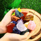 Ufeel 1Lb Bulk Rough Clear Quartz Crystal - Large 1'' Natural Raw Stones Crystal For Tumbling, Cabbing, Fountain Rocks, Decorati