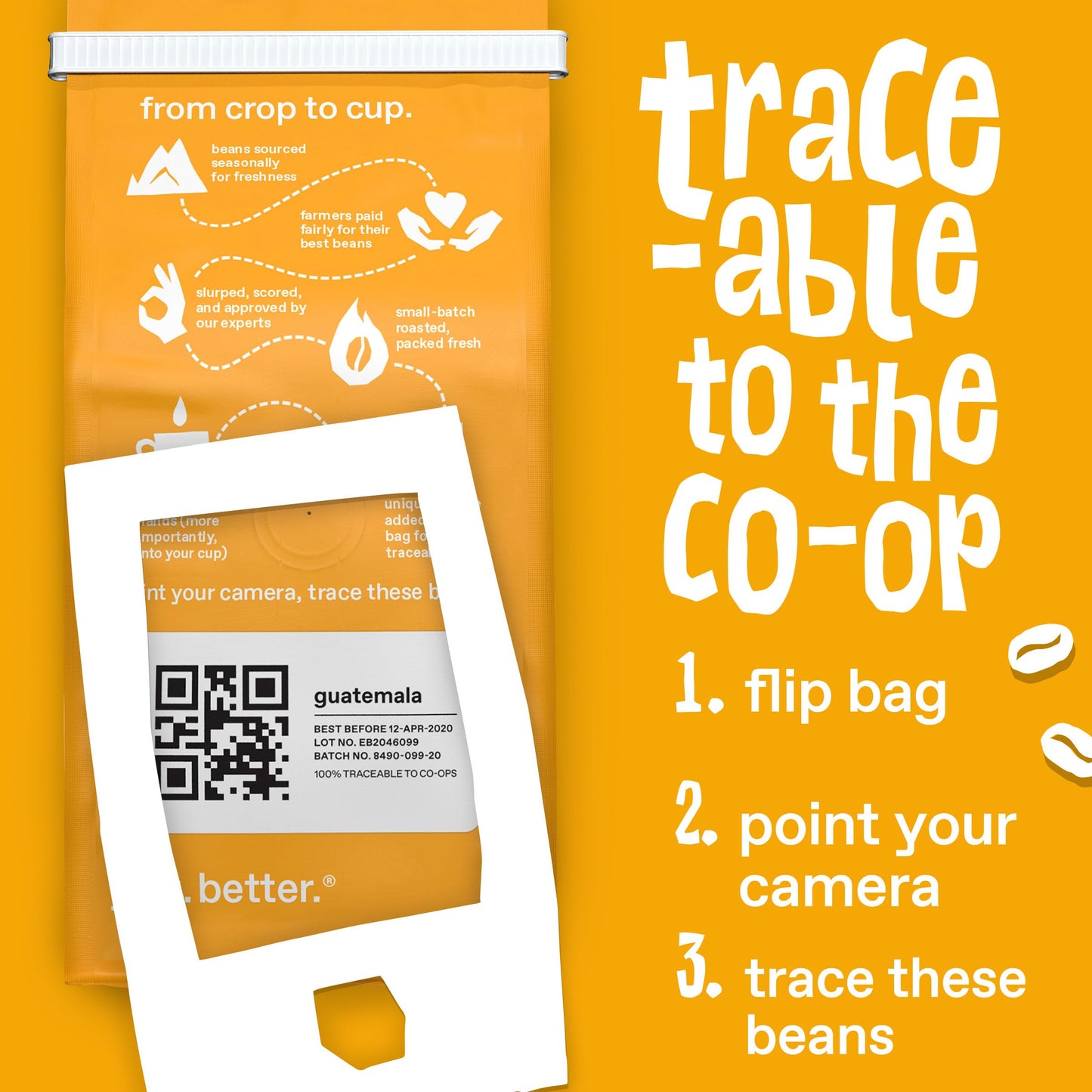 Ethical Bean Fairtrade Organic Coffee, Sweet Espresso Medium Dark Roast, Ground Coffee Beans - 100% Arabica Coffee (8 oz Bag), 0