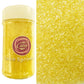 Sentovac Yellow Sanding Sugar for Baking Edible Sparkling Sugar Sprinkles Coarse Sugar Crystals for Baking Topping Cake Cookie C