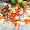 Today Gourmet Foods of NC - Giant Alaskan Red King Crab Broken Pieces (Knuckles, Claws, Legs) - 6 Pounds (3-2lb Packages)
