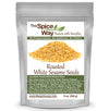The Spice Way Roasted White Sesame Seeds - 8 Oz