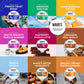 Maud s Flavored Coffee Pods Variety Pack, 40 ct, 9 Assorted Flavors, Medium Roast Flavored Coffee in Recyclable Single Serve Po